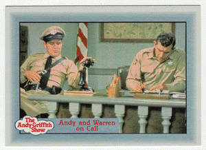 Andy and Warren on Call (Trading Card) The Andy Griffith Show - 1990 Pacific # 10 - Mint