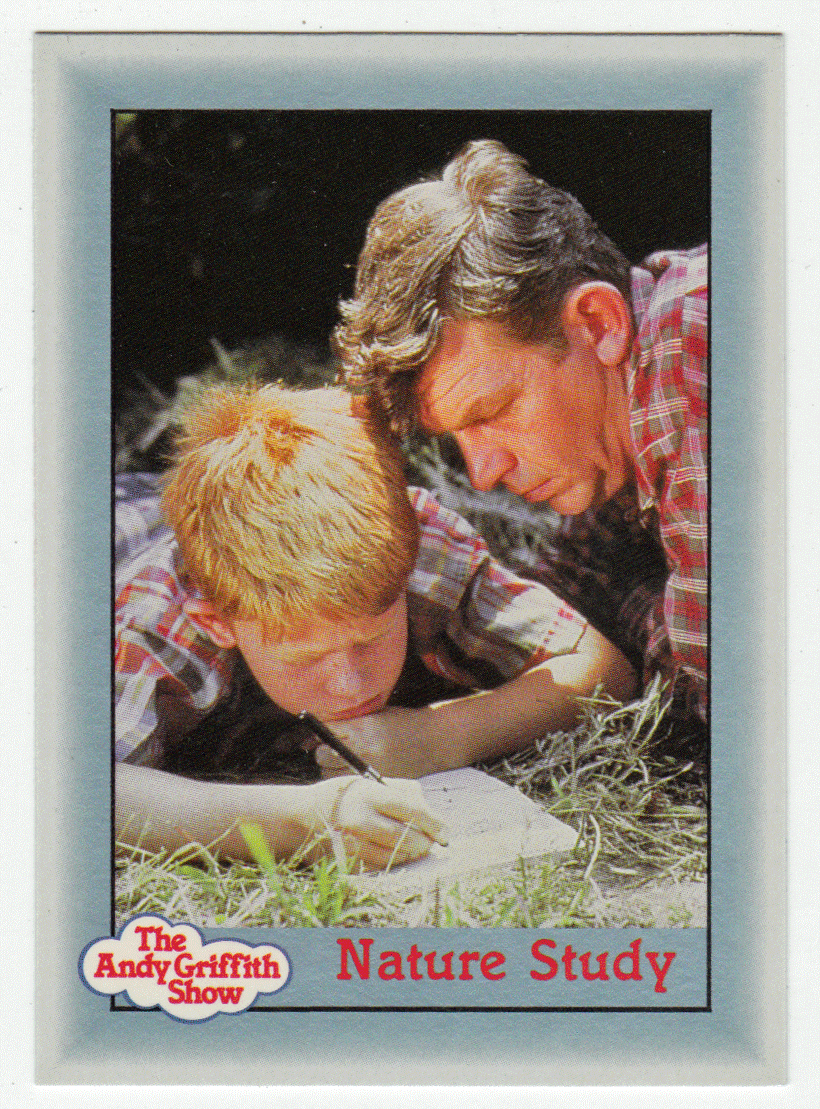 Nature Study (Trading Card) The Andy Griffith Show - 1990 Pacific # 26 - Mint
