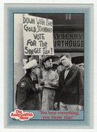 You Beat Everything, You Know That! (Trading Card) The Andy Griffith Show - 1990 Pacific # 51 - Mint