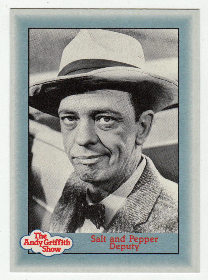 Salt and Pepper Deputy (Trading Card) The Andy Griffith Show - 1990 Pacific # 53 - Mint