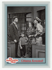 Citizens Arrested (Trading Card) The Andy Griffith Show - 1990 Pacific # 280 - Mint