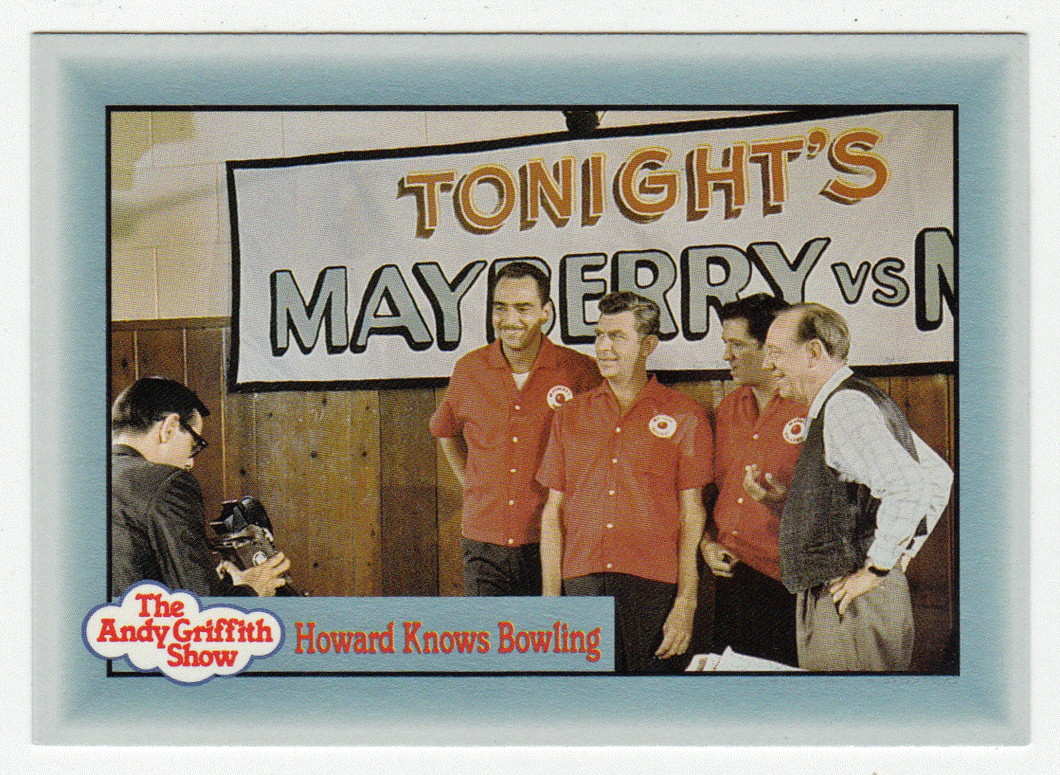 Howard Knows Bowling (Trading Card) The Andy Griffith Show - 1990 Pacific # 318 - Mint