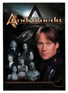 Andromeda Title Card - The Long Night (Trading Card) Andromeda - 2001 Inkworks # 1 - Mint