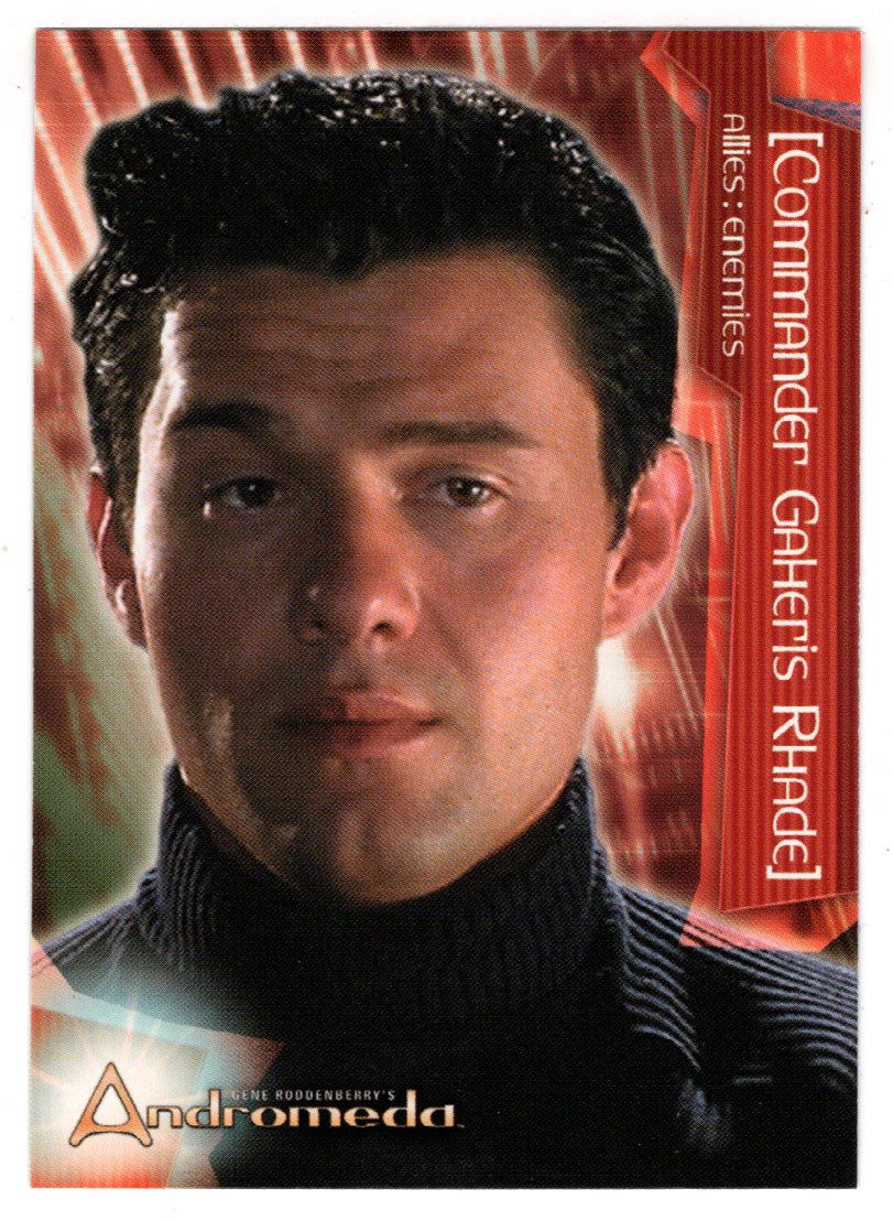 Commander Gaheris Rhade (Trading Card) Andromeda - 2001 Inkworks # 79 - Mint
