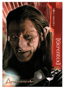 Gerentex (Trading Card) Andromeda - 2001 Inkworks # 80 - Mint