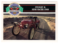 Stanley K Semi Racer - 1908 (Trading Card) Antique Cars - 1st Collector Edition - 1992 Panini # 14 - Mint