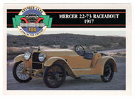 Mercer 22-73 Raceabout - 1917 (Trading Card) Antique Cars - 1st Collector Edition - 1992 Panini # 22 - Mint