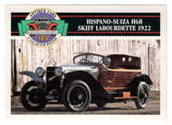 Hispano-Suiza H6B Skiff Labourdette - 1922 (Trading Card) Antique Cars - 1st Collector Edition - 1992 Panini # 24 - Mint