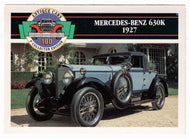 Mercedes-Benz 630K - 1927 (Trading Card) Antique Cars - 1st Collector Edition - 1992 Panini # 30 - Mint