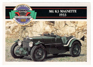 MG K3 Magnette - 1933 (Trading Card) Antique Cars - 1st Collector Edition - 1992 Panini # 56 - Mint