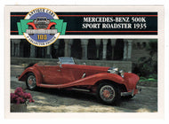 Mercedes-Benz 500K Sport Roadster - 1935 (Trading Card) Antique Cars - 1st Collector Edition - 1992 Panini # 65 - Mint