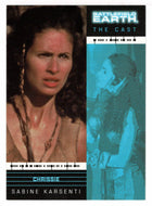 Chrissie - Sabine Karsenti (Trading Card) Battlefield Earth (The Movie) - 2000 Upper Deck # 66 - Mint