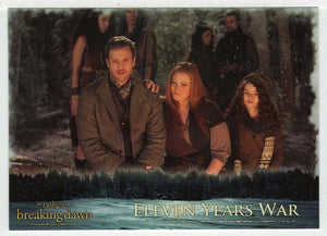 Eleven Years War (Trading Card) The Twilight Saga - Breaking Dawn Part 2 - 2012 NECA # 32 - Mint
