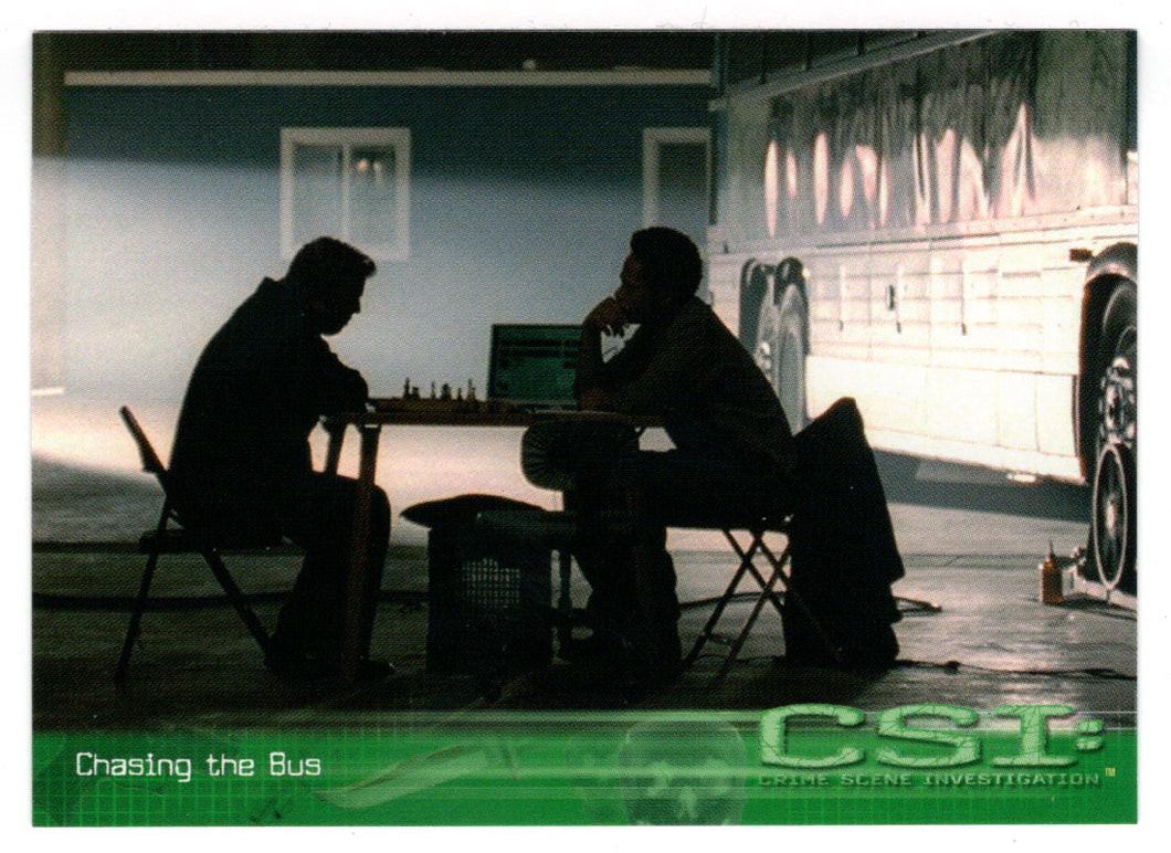 Chasing the Bus (Trading Card) CSI: Crime Scene Investigation - 2003 Strictly Ink # 41 - Mint