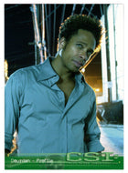 Gary Dourdan - Profile (Trading Card) CSI: Crime Scene Investigation - 2003 Strictly Ink # 58 - Mint