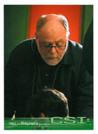 Robert David Hall - Biography (Trading Card) CSI: Crime Scene Investigation - 2003 Strictly Ink # 76 - Mint