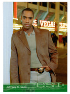 Jeffrey D. Sams - Detective Cyrus Lockwood (Trading Card) CSI: Crime Scene Investigation - 2003 Strictly Ink # 80 - Mint