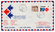 Canada Postage Stamps #  542 - London Victoria Air Race - Air Mail Event Cover