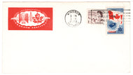 Canada Postage Stamps #  453, # 454 - International Freedom Festival, Windsor, Ontario - Event Cover