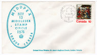 Canada Postage Stamps #  698 - MIDDPEX - Middlesex Stamp Circle, London, Ontario - Event Cover