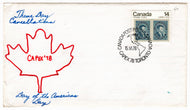 Canada Postage Stamps #  754 - CAPEX 1978 - Day of the Americas - Event Cover