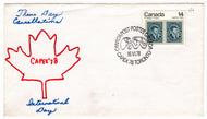 Canada Postage Stamps #  754 - CAPEX 1978 - International Day - Event Cover