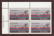 Canada #  758 - 1978 Commonwealth Games - Edmonton, Canada - Plate Block - Upper Left