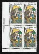 Canada # 1060 - Louis Hebert - Plate Block - Lower Left