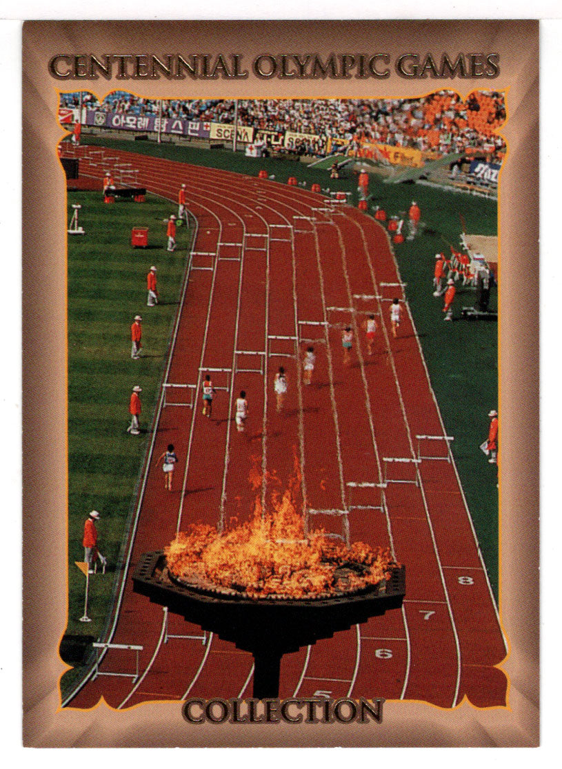 The Olympic Movement (Olympic-Sports Card) Centennial Olympic Games Collection - 1995 Collect-A-Card # 2 Mint