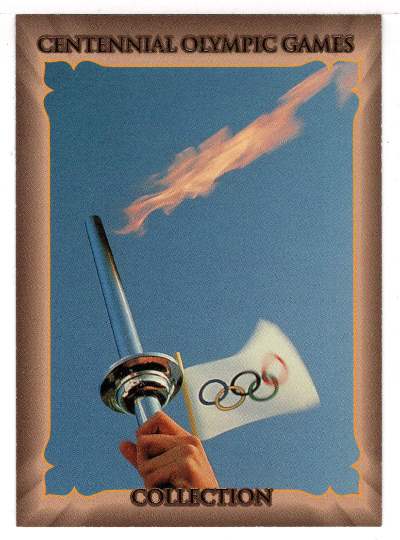 Olympic Games History (Olympic-Sports Card) Centennial Olympic Games Collection - 1995 Collect-A-Card # 16 Mint