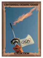 Olympic Games History (Olympic-Sports Card) Centennial Olympic Games Collection - 1995 Collect-A-Card # 16 Mint