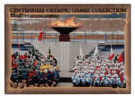110-Meter Hurdles - Men (Olympic-Sports Card) Centennial Olympic Games Collection - 1995 Collect-A-Card # 29 Mint