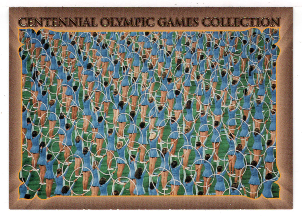4 x 100-Meter Relay - Men (Olympic-Sports Card) Centennial Olympic Games Collection - 1995 Collect-A-Card # 40 Mint