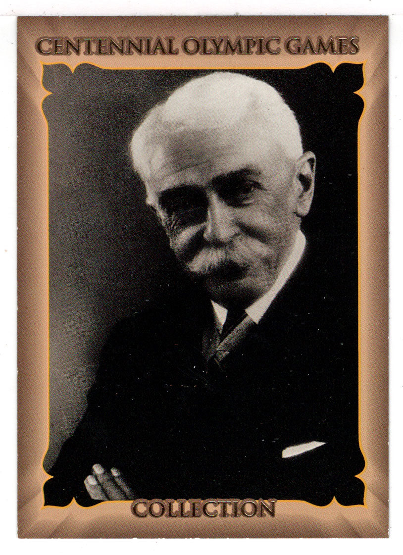 Pierre de Coubertin (Olympic-Sports Card) Centennial Olympic Games Collection - 1995 Collect-A-Card # 43 Mint