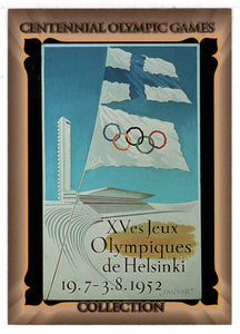Long Jump - Men (Olympic-Sports Card) Centennial Olympic Games Collection - 1995 Collect-A-Card # 49 Mint