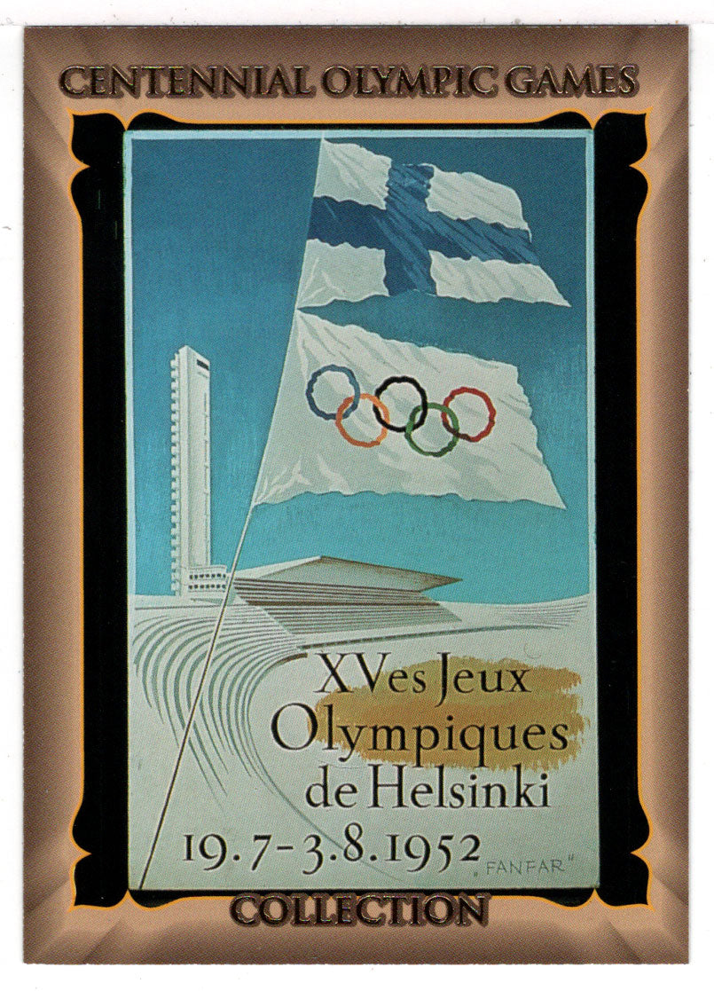 Long Jump - Men (Olympic-Sports Card) Centennial Olympic Games Collection - 1995 Collect-A-Card # 49 Mint