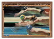 100-Meter Freestyle - Men (Olympic-Sports Card) Centennial Olympic Games Collection - 1995 Collect-A-Card # 79 Mint