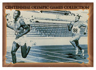 Rafer Johnson (Olympic-Sports Card) Centennial Olympic Games Collection - 1995 Collect-A-Card # 100 Mint