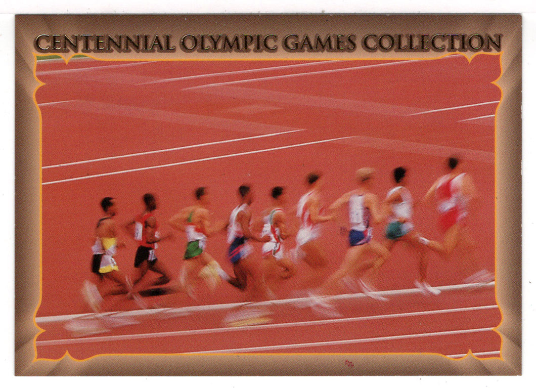 200-Meter Ind. Medley - Men & Women (Olympic-Sports Card) Centennial Olympic Games Collection - 1995 Collect-A-Card # 103 Mint