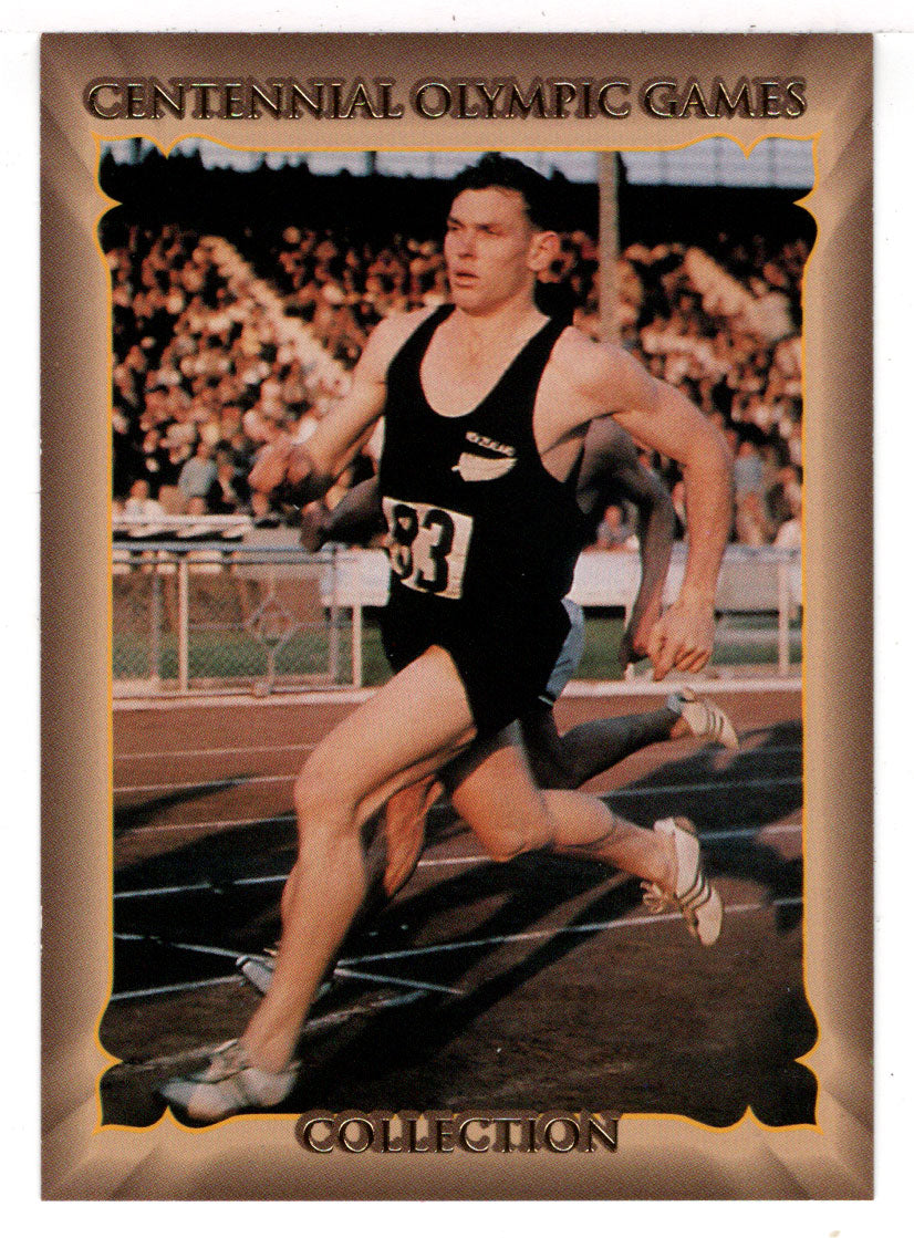 Peter Snell (Olympic-Sports Card) Centennial Olympic Games Collection - 1995 Collect-A-Card # 106 Mint