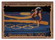 4 x 100-Meter Freestyle Relay - Men (Olympic-Sports Card) Centennial Olympic Games Collection - 1995 Collect-A-Card # 107 Mint