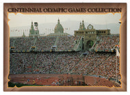 4 x 200-Meter Freestyle Relay - Men (Olympic-Sports Card) Centennial Olympic Games Collection - 1995 Collect-A-Card # 109 Mint