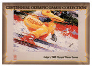 Winter (Olympic-Sports Card) Centennial Olympic Games Collection - 1995 Collect-A-Card # 117 Mint
