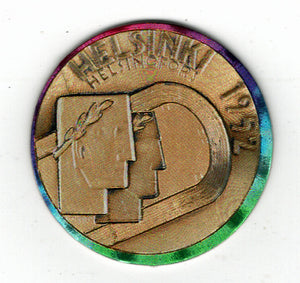 Helsinki, 1952 Fun Caps (Olympic-Sports Card) Centennial Olympic Games Collection - 1995 Collect-A-Card # 9 Mint