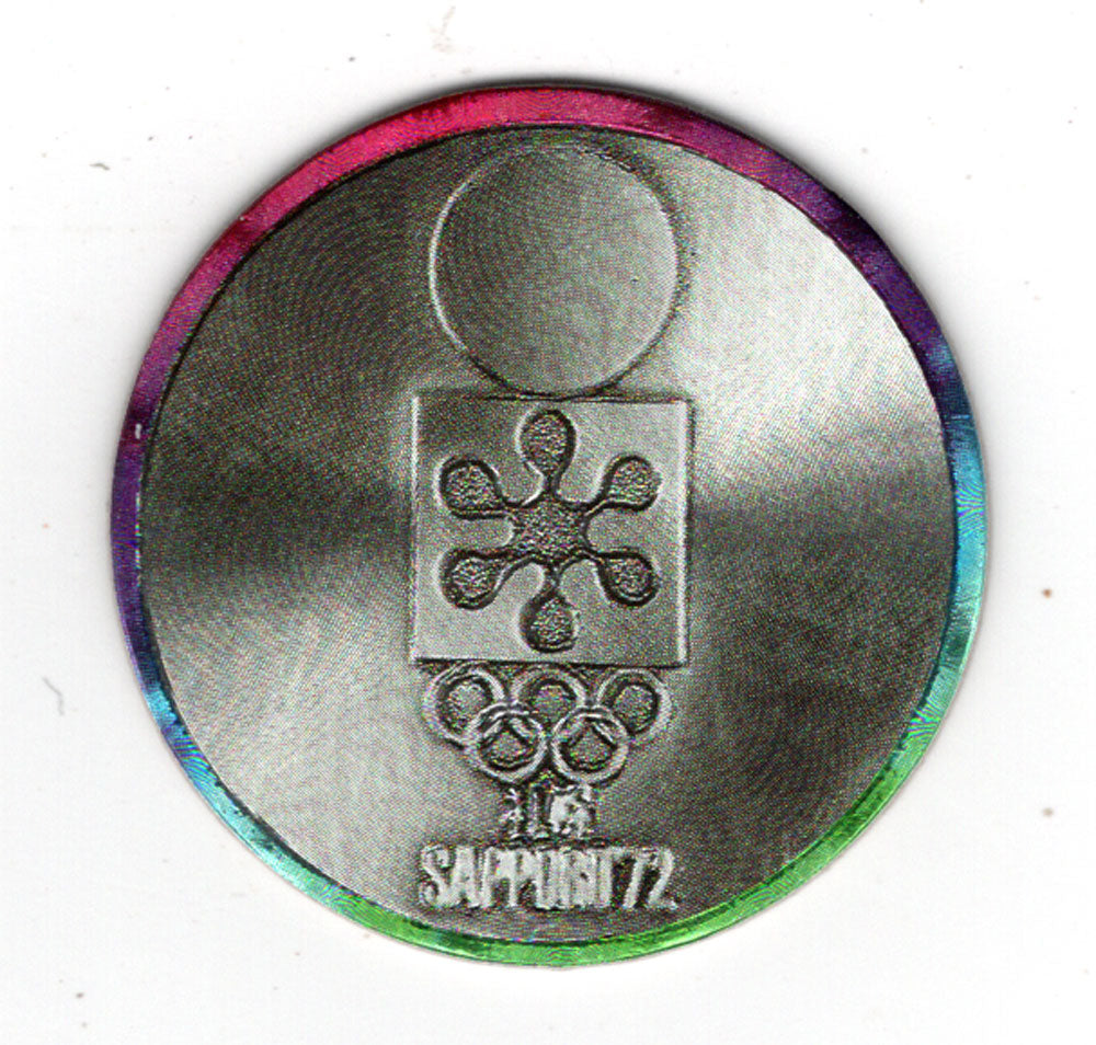 Sapporo, 1972 Fun Caps (Olympic-Sports Card) Centennial Olympic Games Collection - 1995 Collect-A-Card # 14 Mint