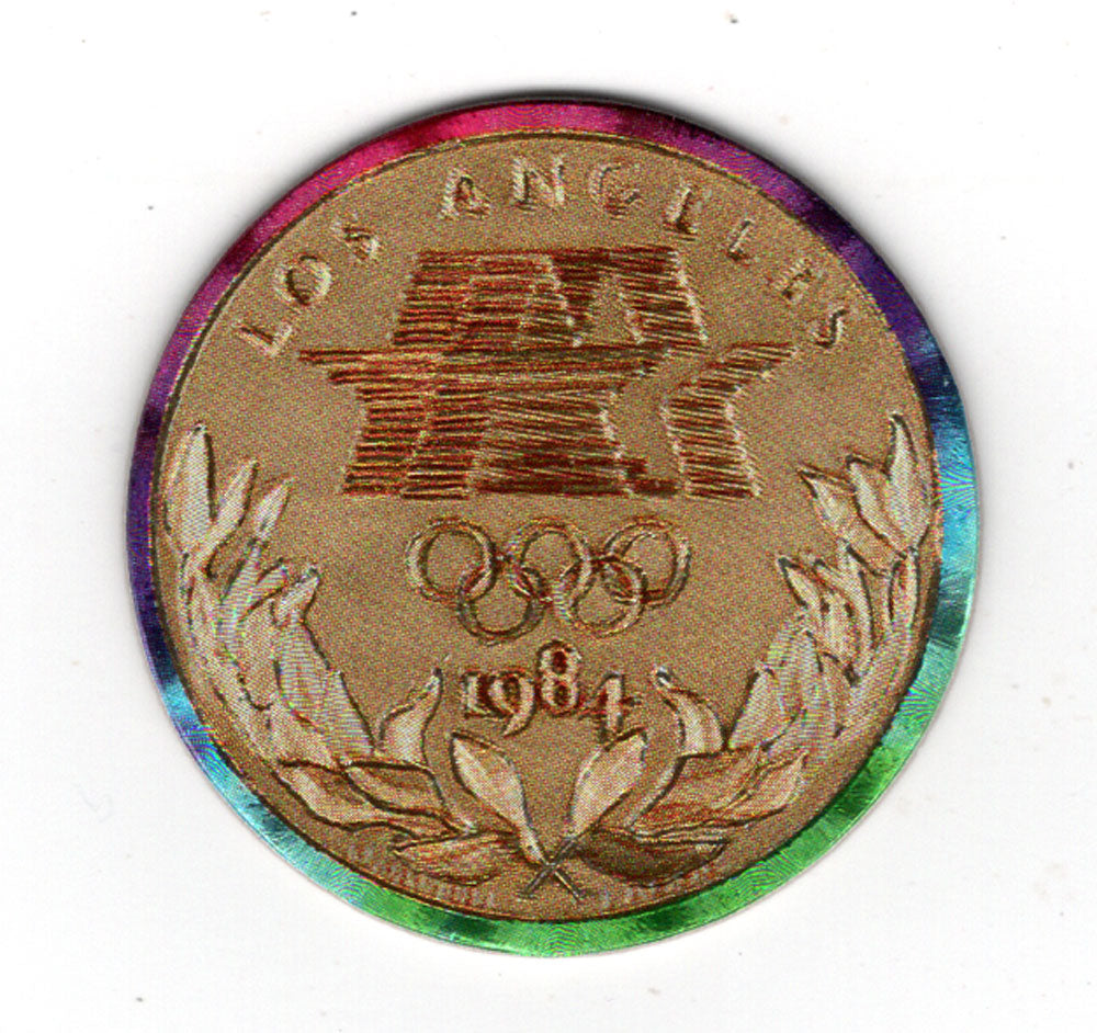 Los Angeles, 1984 Fun Caps (Olympic-Sports Card) Centennial Olympic Games Collection - 1995 Collect-A-Card # 15 Mint
