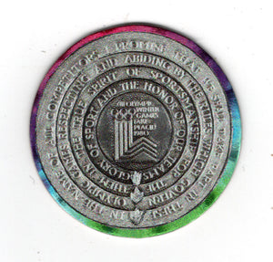 Lake Placid, 1980 Fun Caps (Olympic-Sports Card) Centennial Olympic Games Collection - 1995 Collect-A-Card # 18 Mint