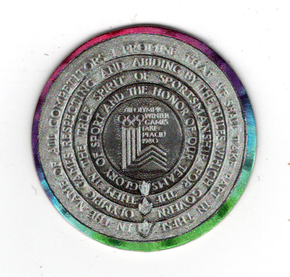 Lake Placid, 1980 Fun Caps (Olympic-Sports Card) Centennial Olympic Games Collection - 1995 Collect-A-Card # 18 Mint