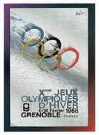 Winter Olympiad X - 1968 Grenoble Poster Chrome (Olympic-Sports Card) Centennial Olympic Games Collection - 1995 Collect-A-Card # P-15 Mint