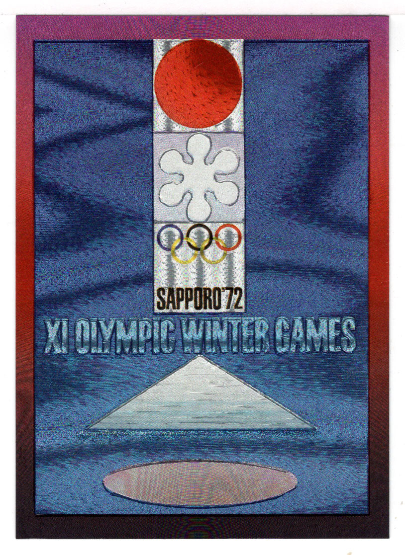 Winter Olympiad XI - 1972 Sapporo Poster Chrome (Olympic-Sports Card) Centennial Olympic Games Collection - 1995 Collect-A-Card # P-16 Mint